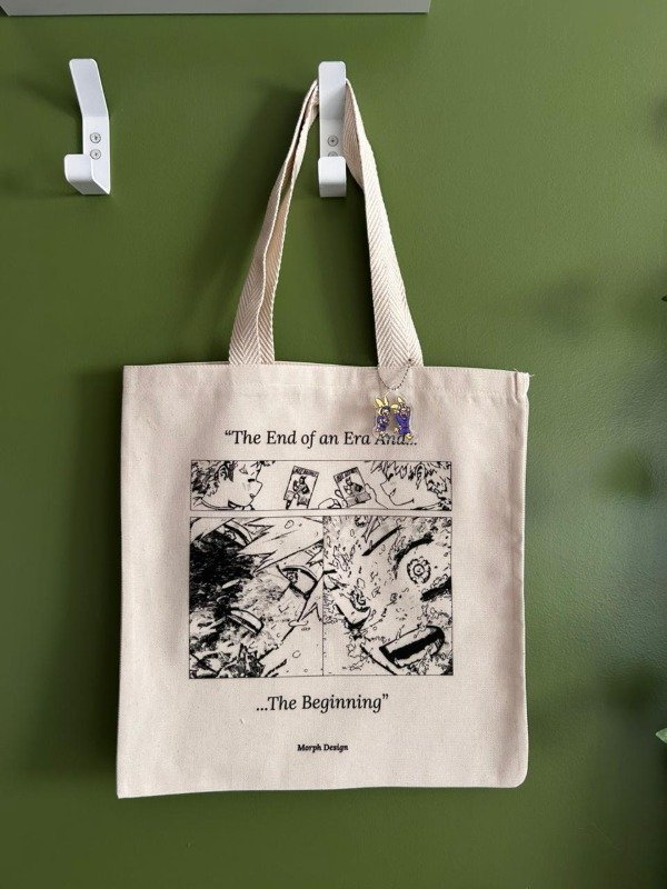 Producto - Deku y Bakugo Tote Bag + Llaverito