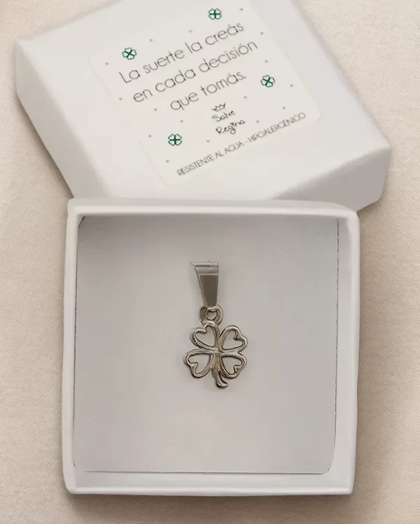 Producto - Dije Acero Trebol