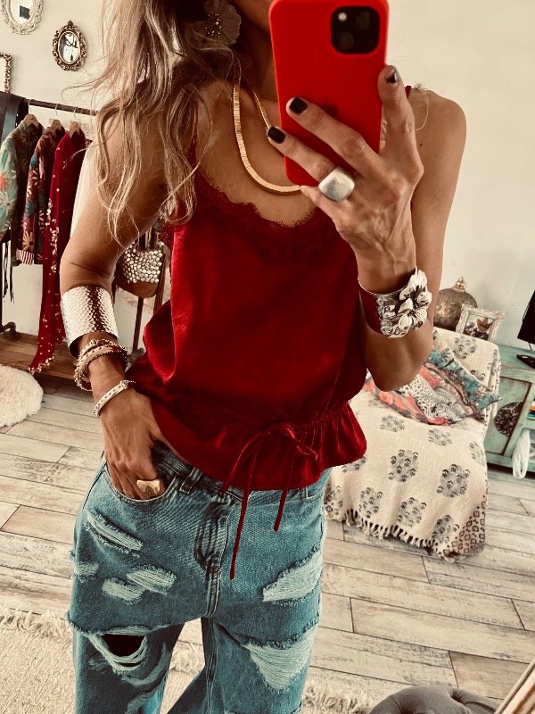 Producto - Musculosa Bernina bordo - 1
