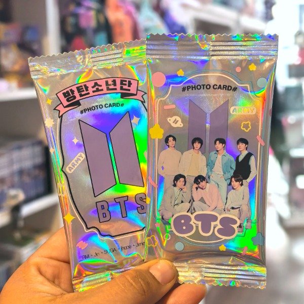 Producto - Paquete de lomo card BTS