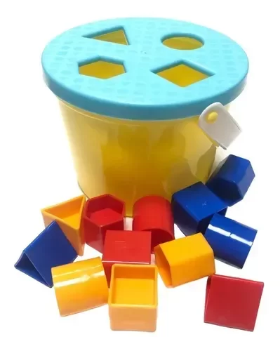 Producto - BALDE DIDACTICO CON FIGURAS GEOMETRICAS DURAVIT