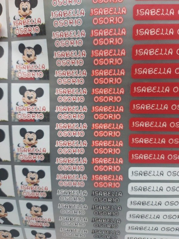 Producto - Transfer para ropa personalizado