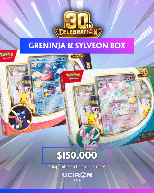 Producto - Greninja y Sylveon Box (Español)