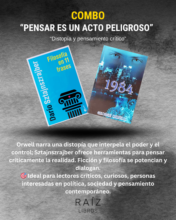 Producto - COMBO "Pensar es un acto peligroso"