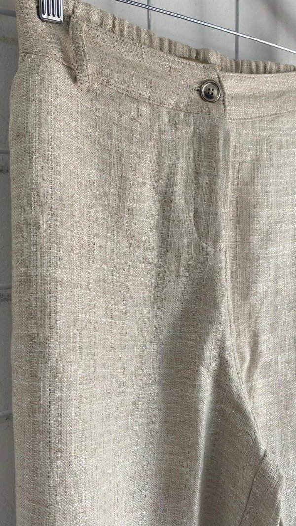 Producto - Bermuda lino con lurex ISADORA