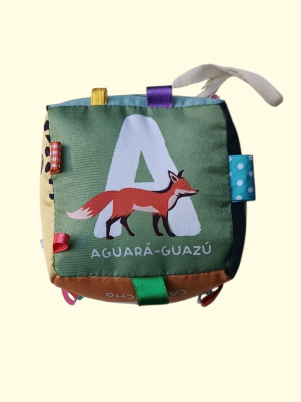 Producto - Cubito sensorial  ABC y caritas