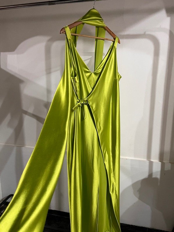 Producto - Vestido Mónaco de satén de punto