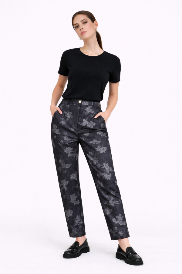 Producto - Pantalon Slouchy Roma Negro