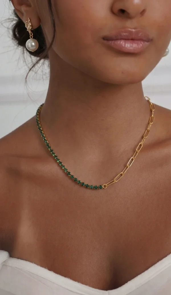 Producto - Collar Rocio Verde