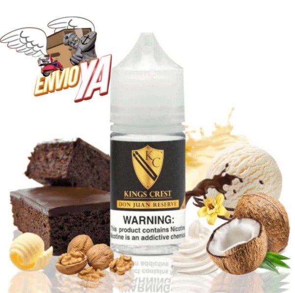Producto - Líquido Kings Crest Don Juan Reserve Salt Nic 30ml 35 mg