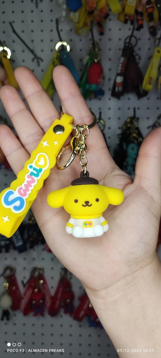 Producto - Llavero SANRIO Pompompurin (espacio)