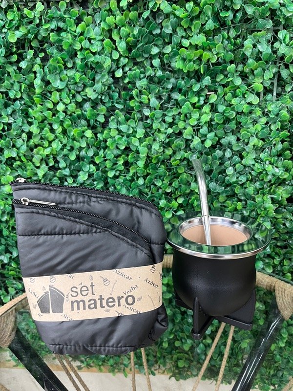 Producto - Combo matero PVC negro