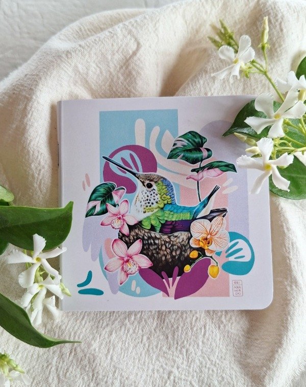 Producto - Libretas Colibrí 'Anidar en La Belleza' [Pequeñas]
