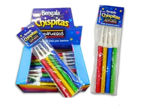 Producto - Bengala Gibreada CHISPITA x4 u.