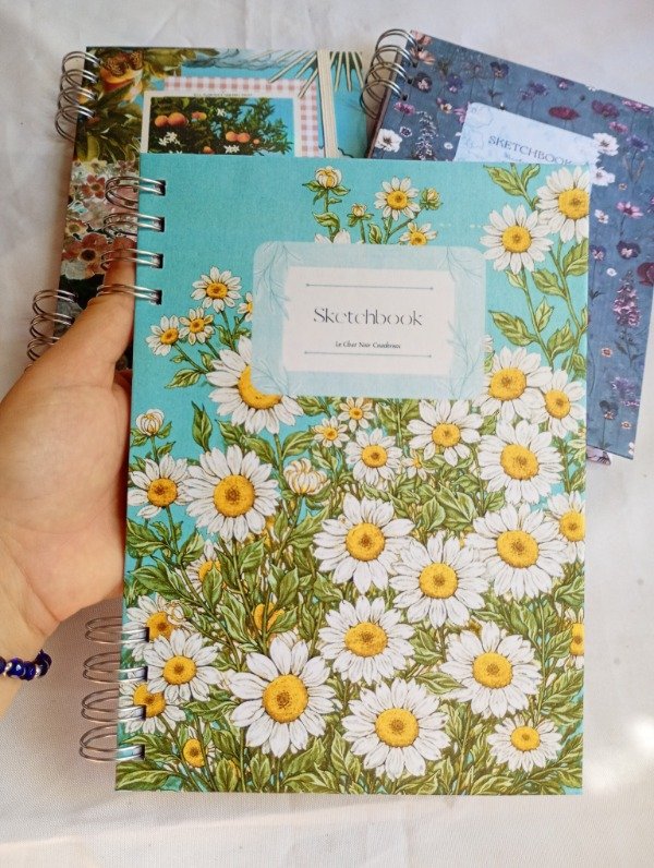 Producto - Cuaderno A5 Flores manzanilla - 1