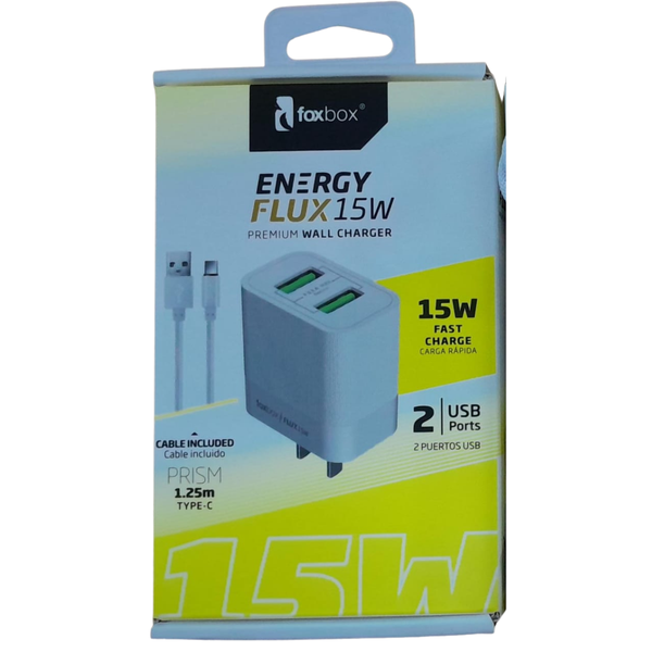 Producto - Cargador Foxbox Flux 15W TIPO C
