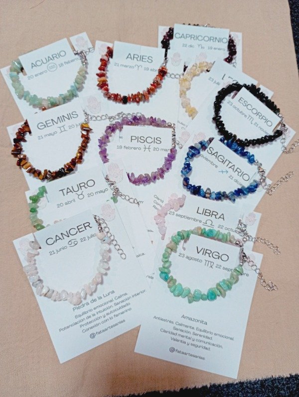 Producto - Pulseras del Zodiaco modelo 1 - 0