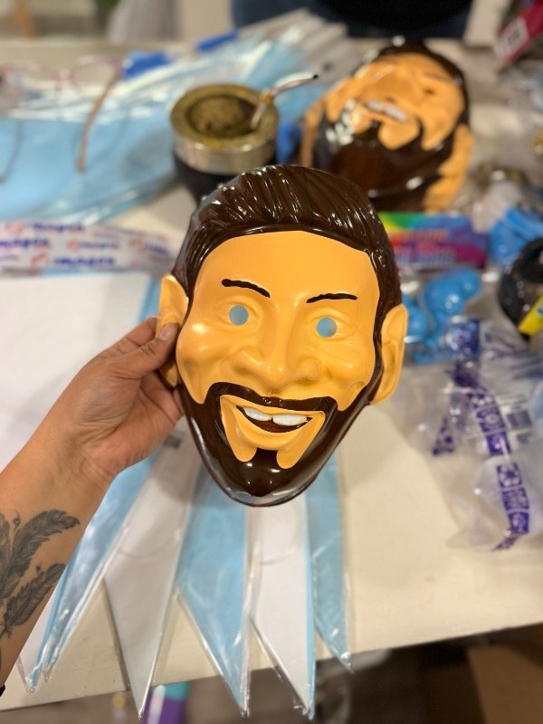 Producto - Careta Messi plástica