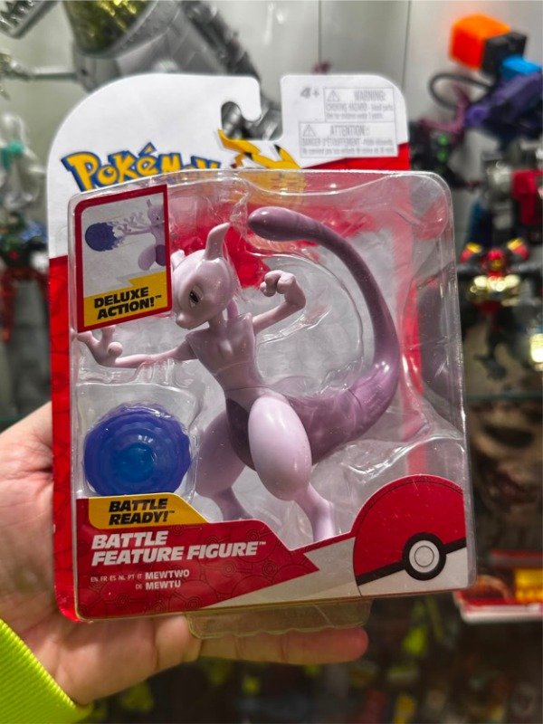 Producto - POKEMON MEWTWO BATTLE READY Deluxe Action