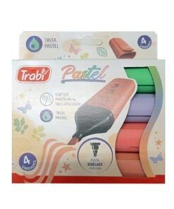 Producto - Resaltador trabi texter pastel x 4 colores