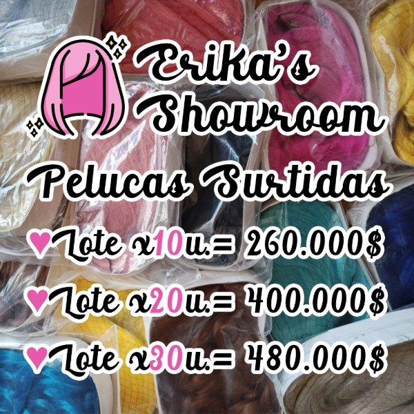Producto - Pelucas Surtidas por Lote - Precios Mayoristas