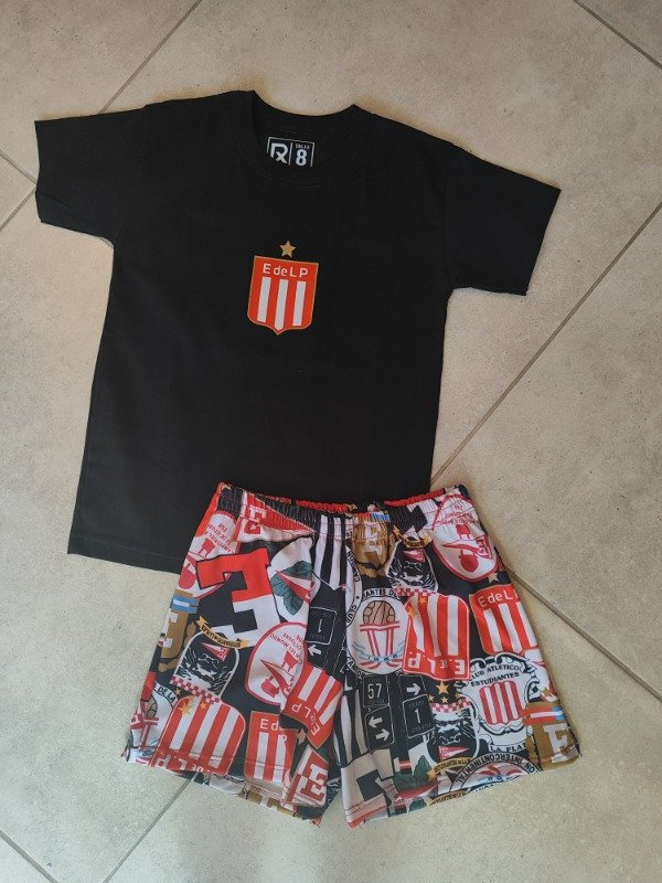 Producto - Pijama modal corto - Escudos - INFANTIL