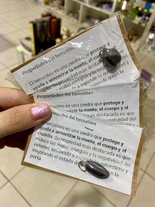 Producto - Dije de Hematita