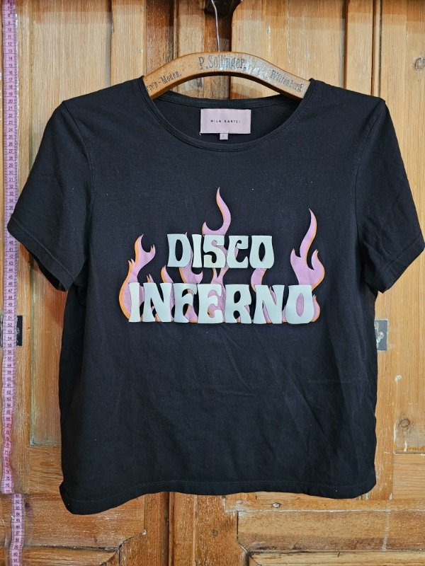 Producto - Remera Mila Kartei Negra t.L
