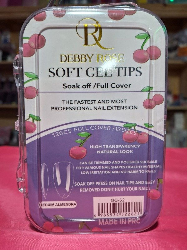 Producto - TIPS DEBBY ROSE ALMENDRA MEDIA