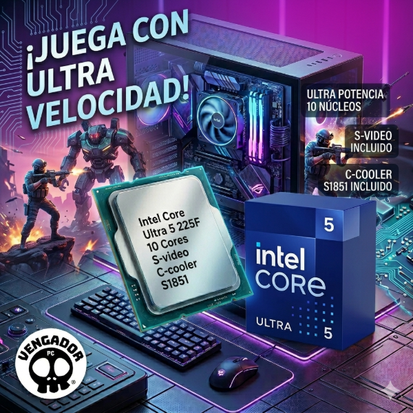 Producto - Intel Core Ultra 5 225F 10 Cores