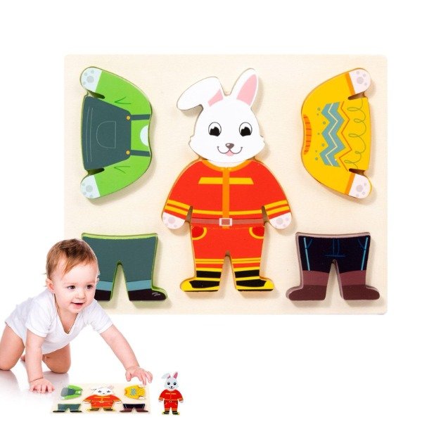 Producto - ROMPECABEZA CAMBIA ROPA DE ANIMAL