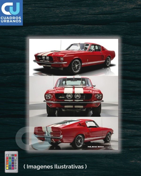 Producto - Autos Clasicos Led 8