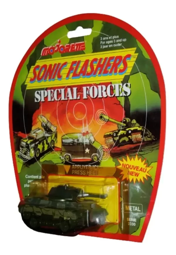 Producto - Majorette Sonic Flashers Tanque Serie 2330