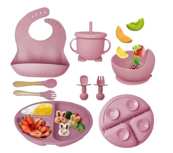 Producto - Comedero de bebe silicona pack