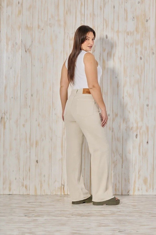 Producto - Jean WIDELEG CENITHO ARENA- elastizado - 3