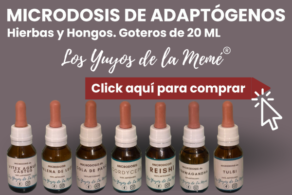 Producto - Microdosis de Adaptógenos, Hongos y Hierbas. Gotero 20 ml. Gotitas sublinguales - 0