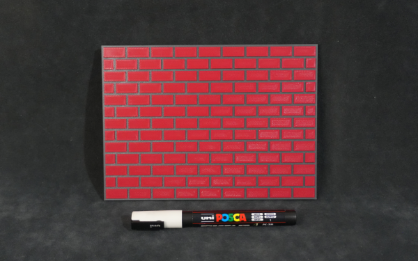 Producto - Diorama 20 x 14,5cm / BORDO