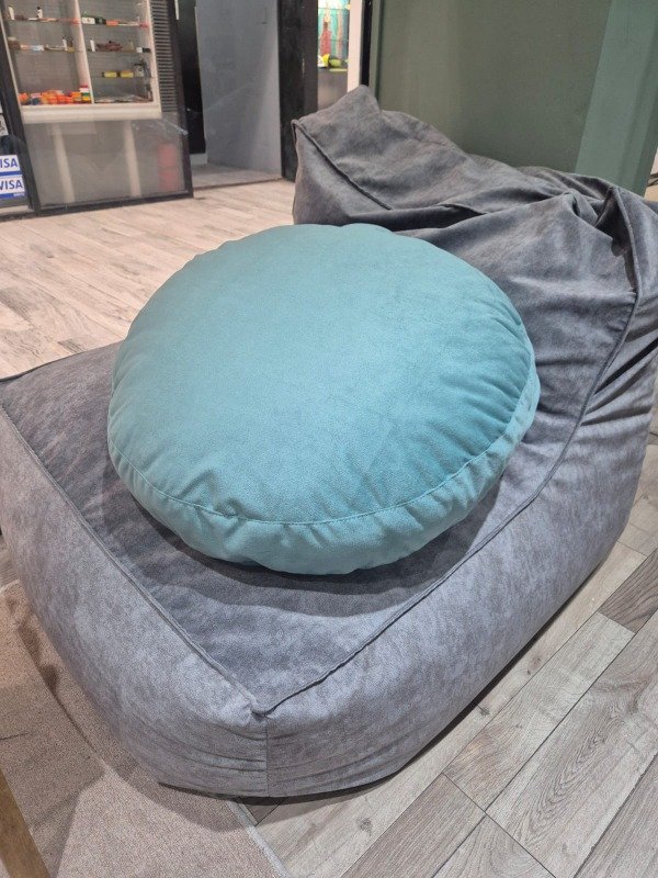 Producto - Almohadón De Piso Redondo 60x20 Cm Puff - 6