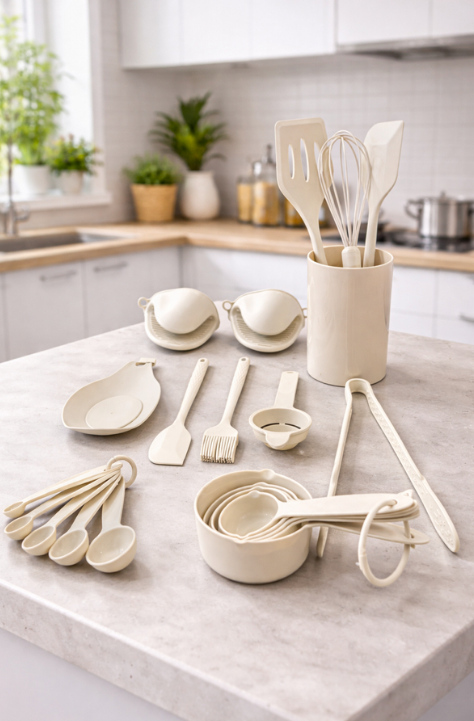 Producto - Set Utensilios de Cocina Silicona x21