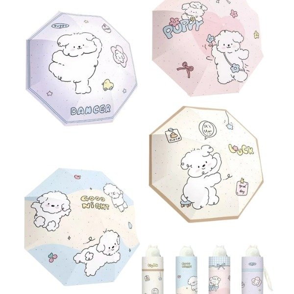 Producto - PARAGUAS PERRITOS BLANCO