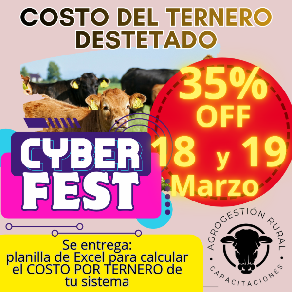 Producto - Taller Online: Costo del Ternero