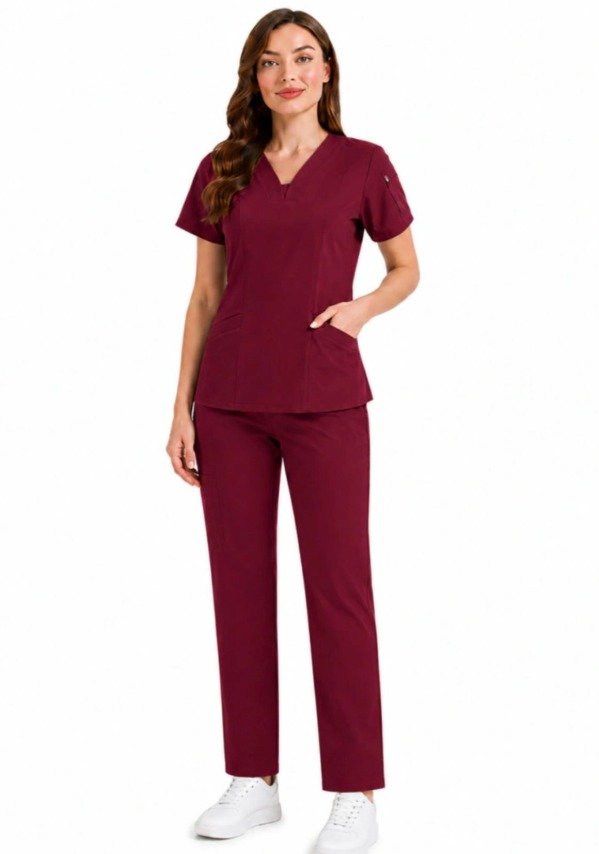 Producto - URBAN FLEX (cuello v, bordo)