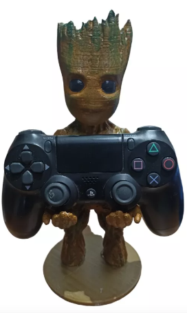Producto - Soporte Joystick O Celular Groot Ps3 Ps4 Ps5 Xbox 3d