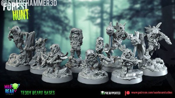 Producto - Ewoks con Base (c/u) - Dungeons and Dragons