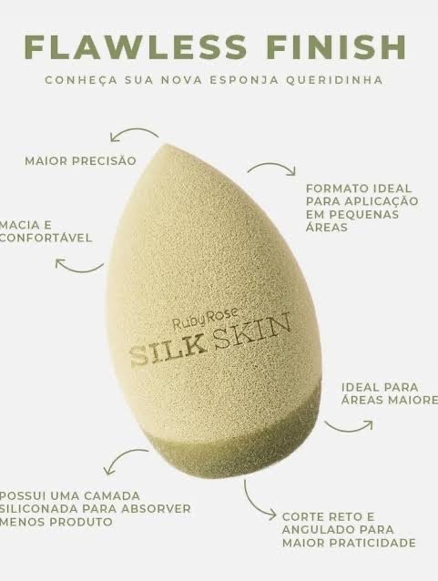 Producto - RUBYROSE SILK SKIN FLAWLESS FINISH ESPONJA - 1