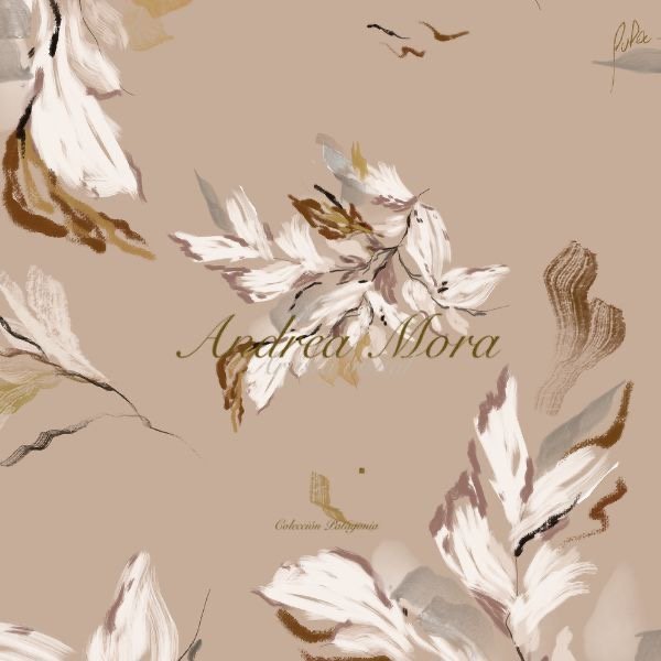 Producto - Estampa hoja Beige