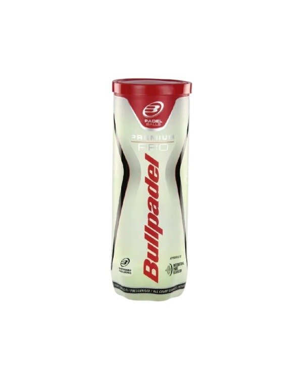 Producto - Pelotas de Pádel BULLPADEL Premium Pro Tubo x3