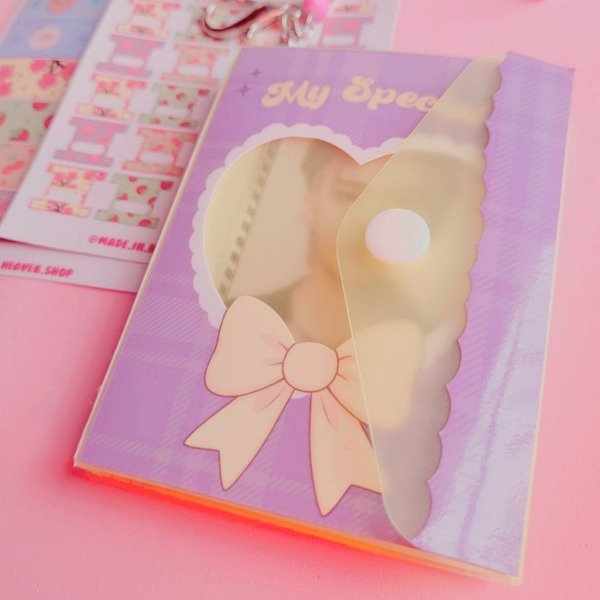 Producto - Mini Binder Llavero Moño