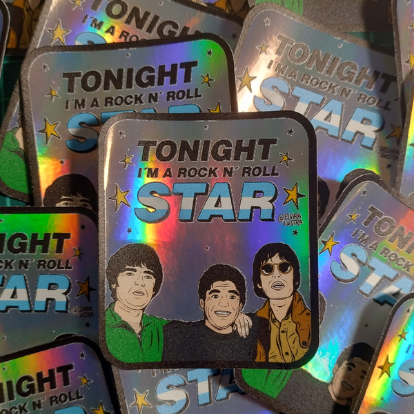 Producto - Sticker OASIS MARADONA