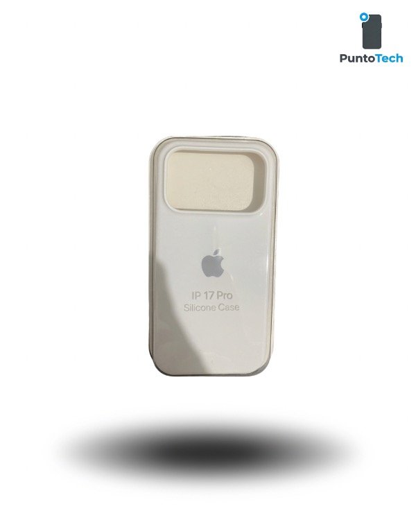 Producto - Silicon case iPhone 17 pro Blanco